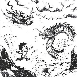 精品推荐搞笑漫画《香蕉不剥皮》横版封面